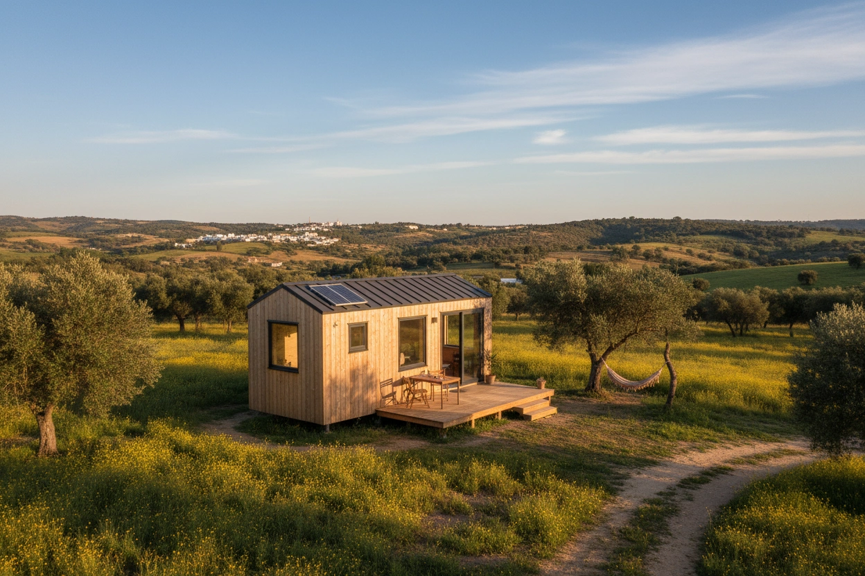 Professional image illustrating Affordable Tiny Homes in Spain