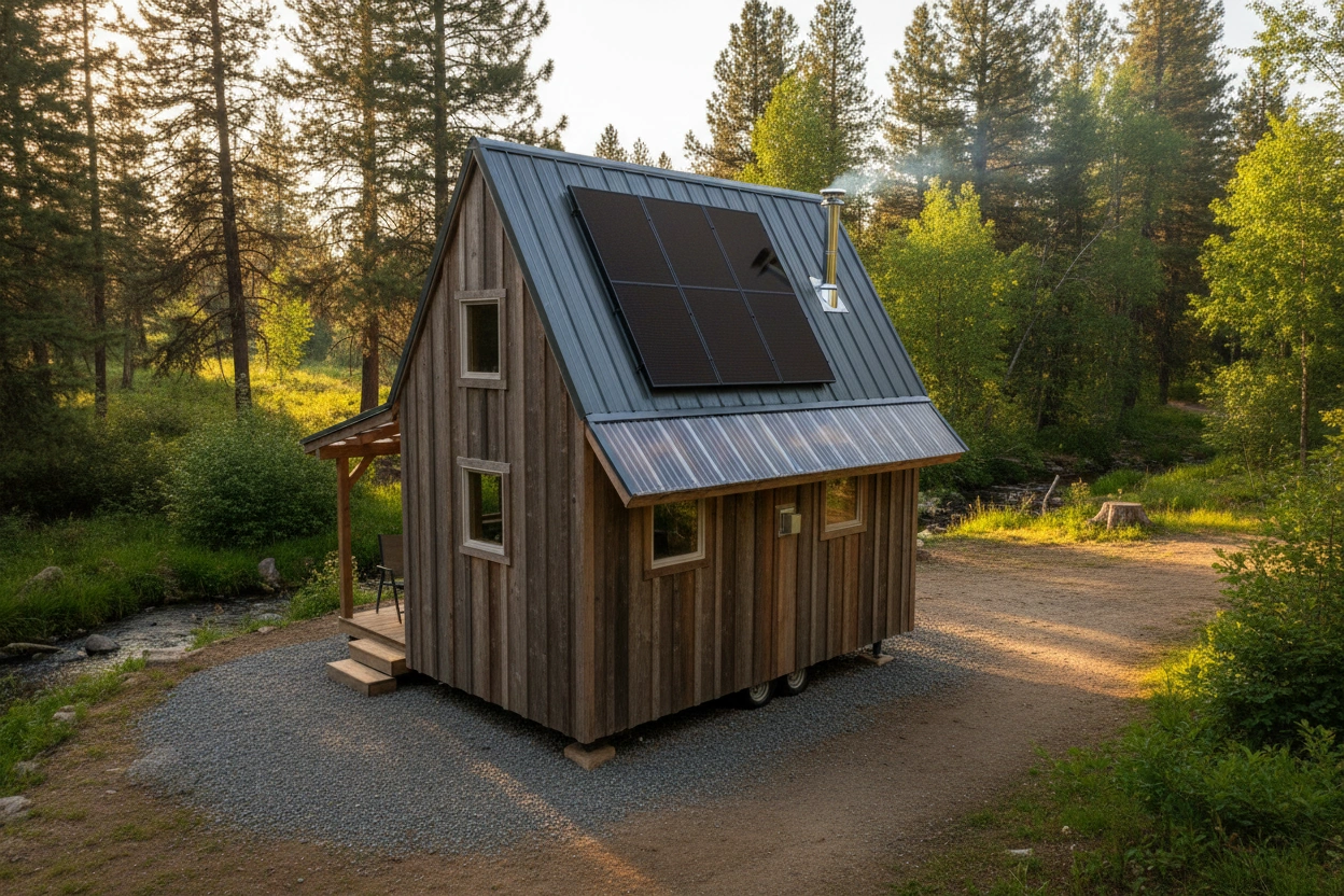 Professional image illustrating Understanding Tiny House Roofing