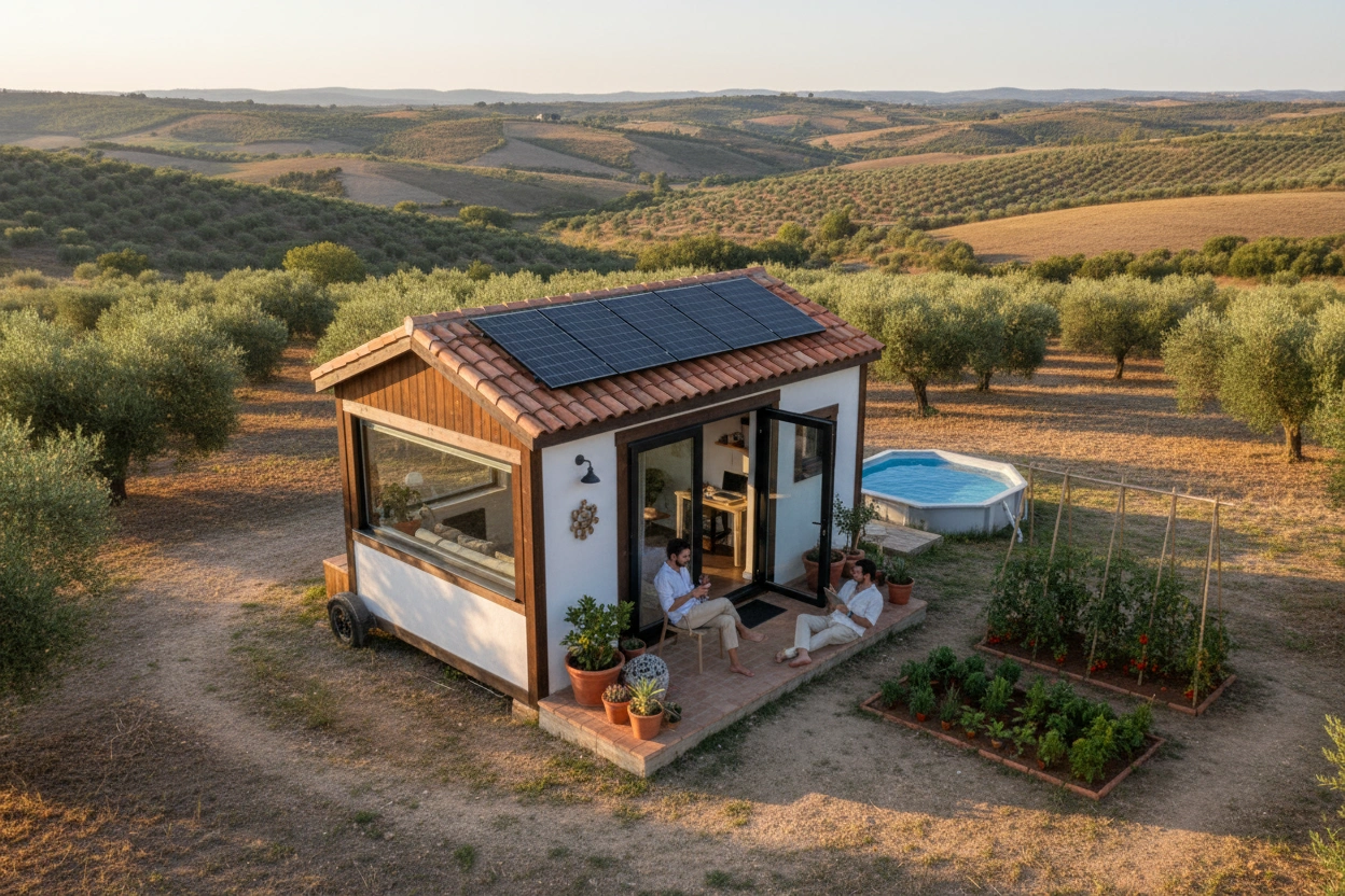 Professional image illustrating Common Misconceptions About Tiny House Living