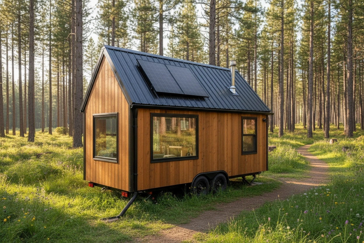 Professional image illustrating Understanding Tiny House Roofing