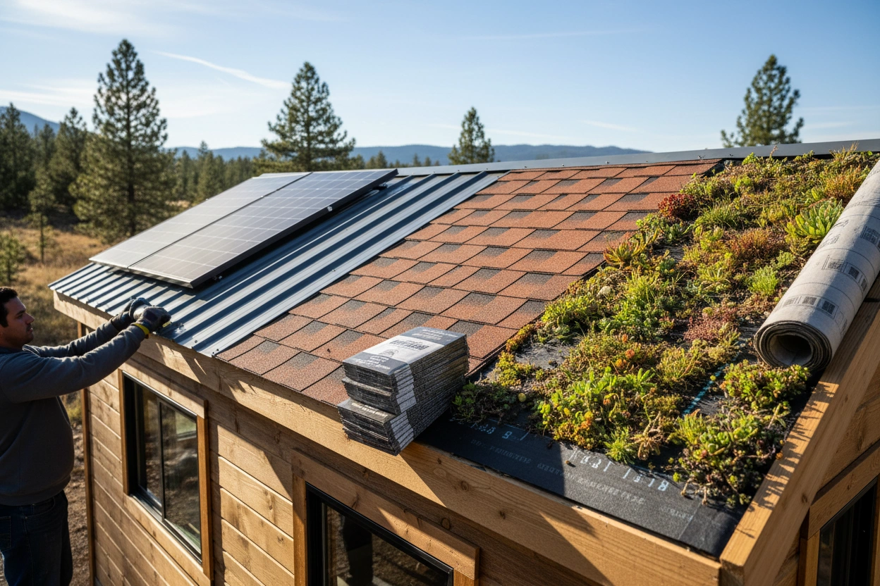 Professional image illustrating Understanding Tiny House Roofing