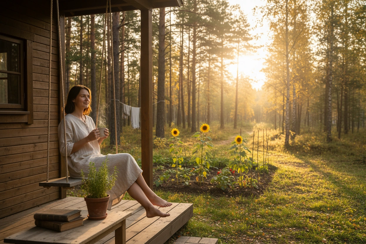 Professional image illustrating Understanding Simple Living