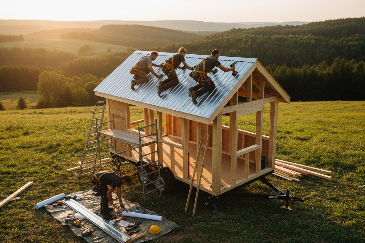 DIY Guide to Tiny House Roofing Installation