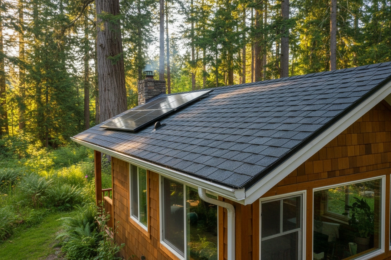 Professional image illustrating 2. Asphalt Shingles