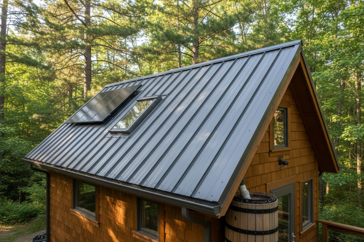 Professional image illustrating Understanding Tiny House Roofing