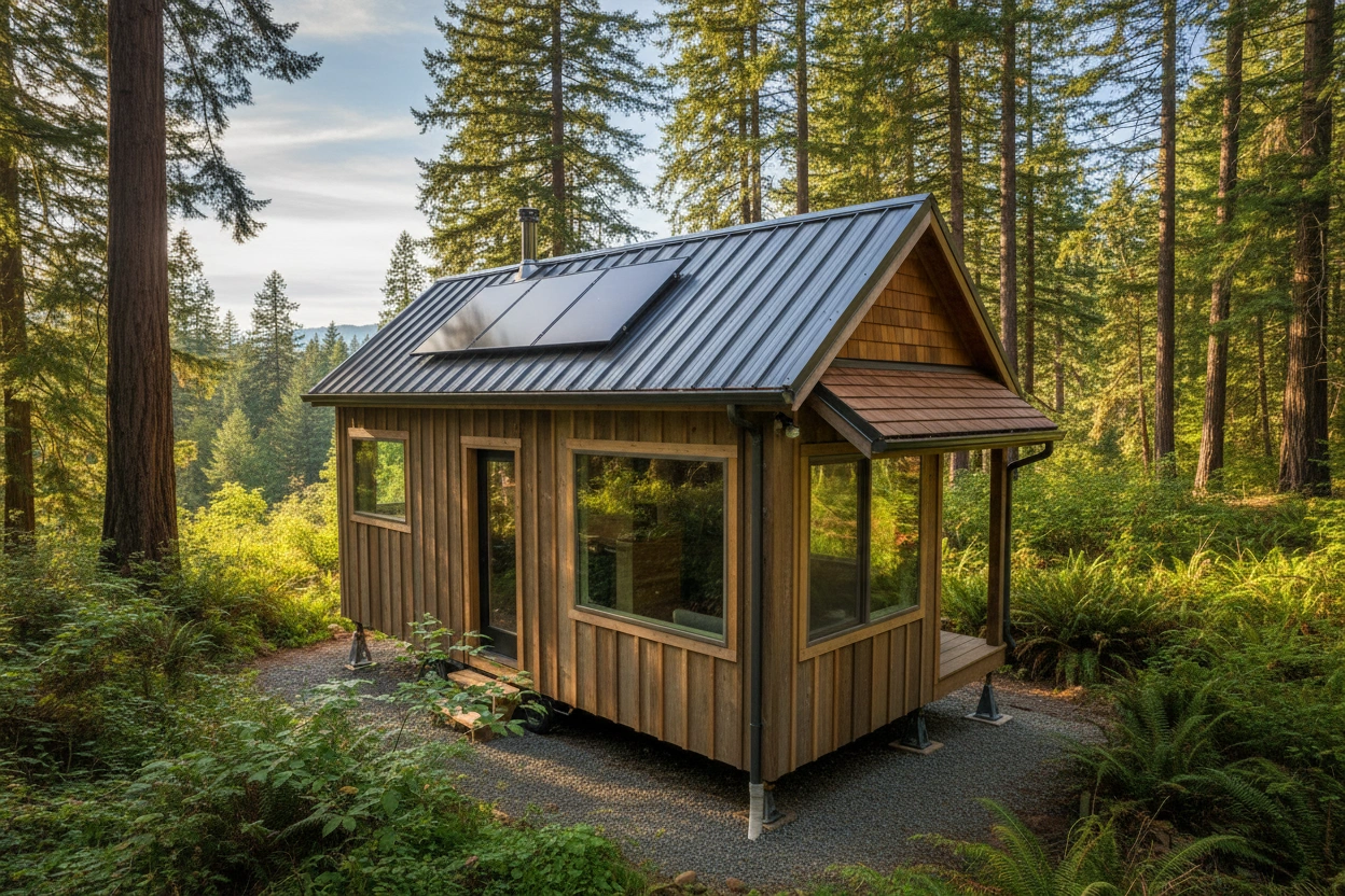 Professional image illustrating Understanding Tiny House Roofing