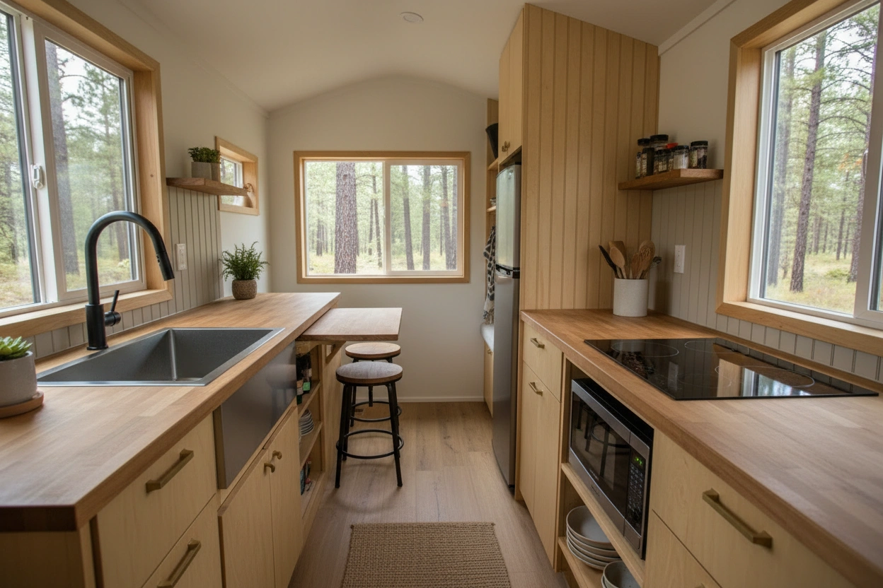 Professional image illustrating Key Considerations for Designing Your Kitchen Island