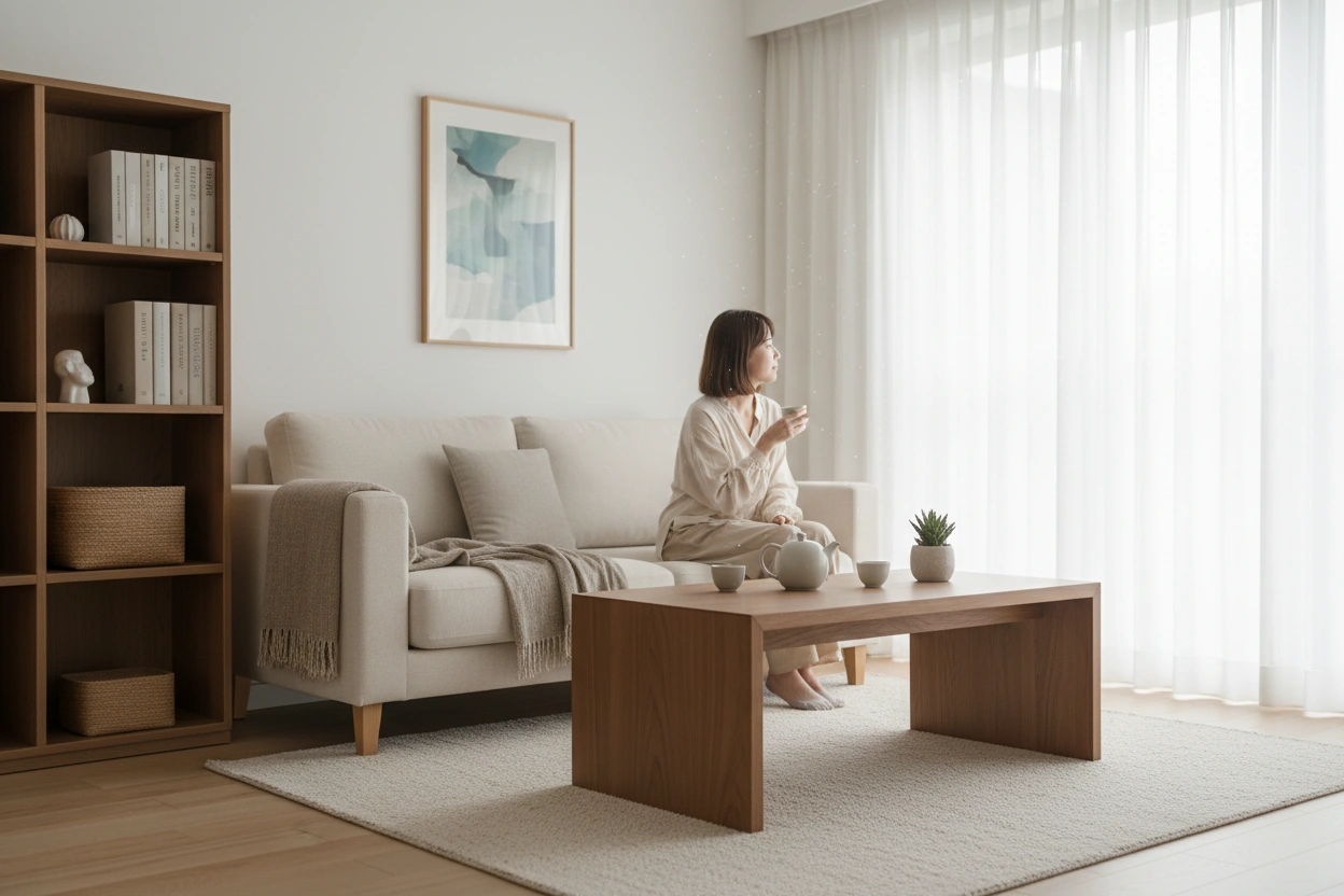 Professional image illustrating Top 10 Decluttering Tips for a Simpler Home