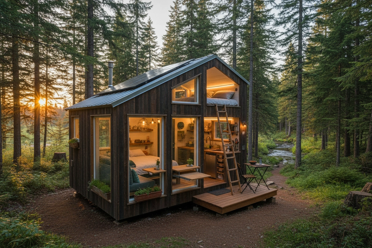 Space-Saving Tips for Tiny House Design Success