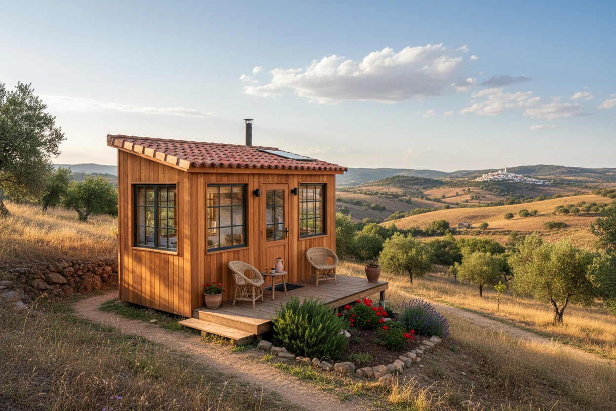 Professional image illustrating Understanding the Tiny House Movement in Spain