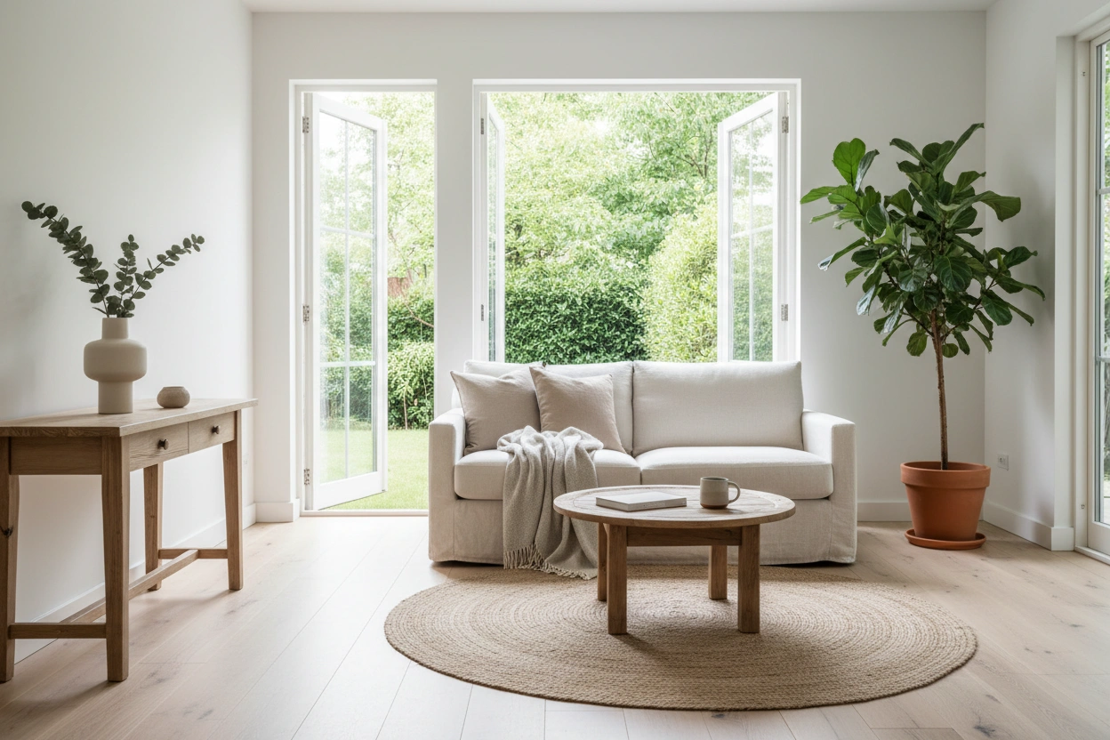 Professional image illustrating Top 10 Decluttering Tips for a Simpler Home