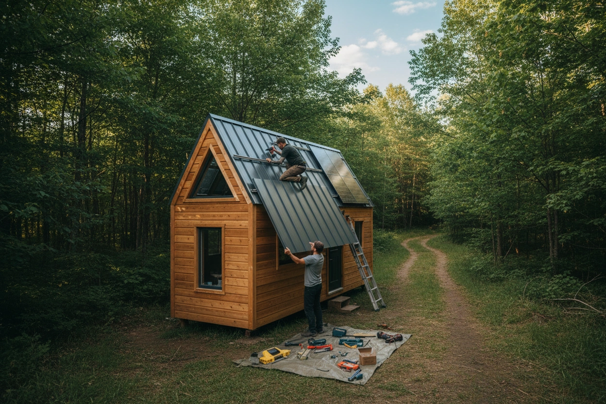 How to Install Tiny House Roofing: Step-by-Step DIY Guide
