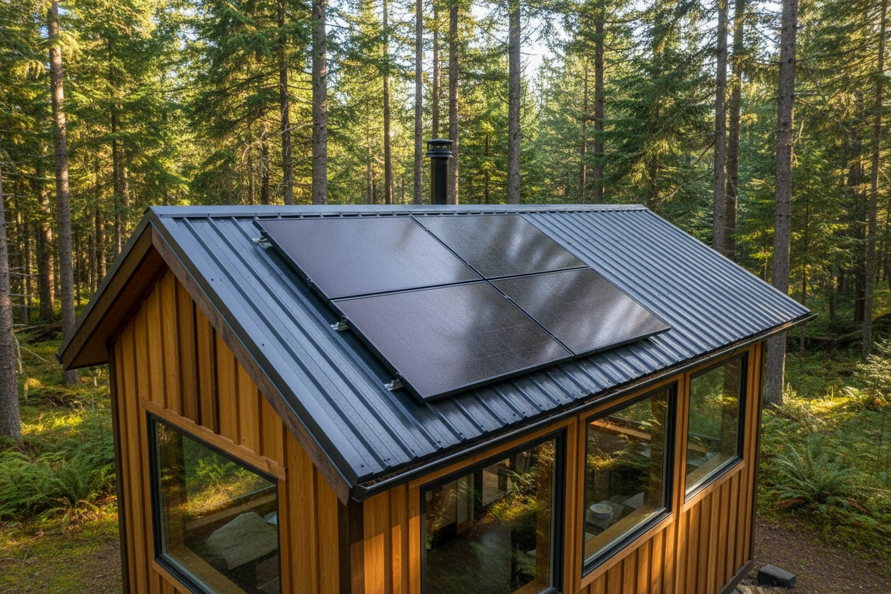 Professional image illustrating Understanding Tiny House Roofing