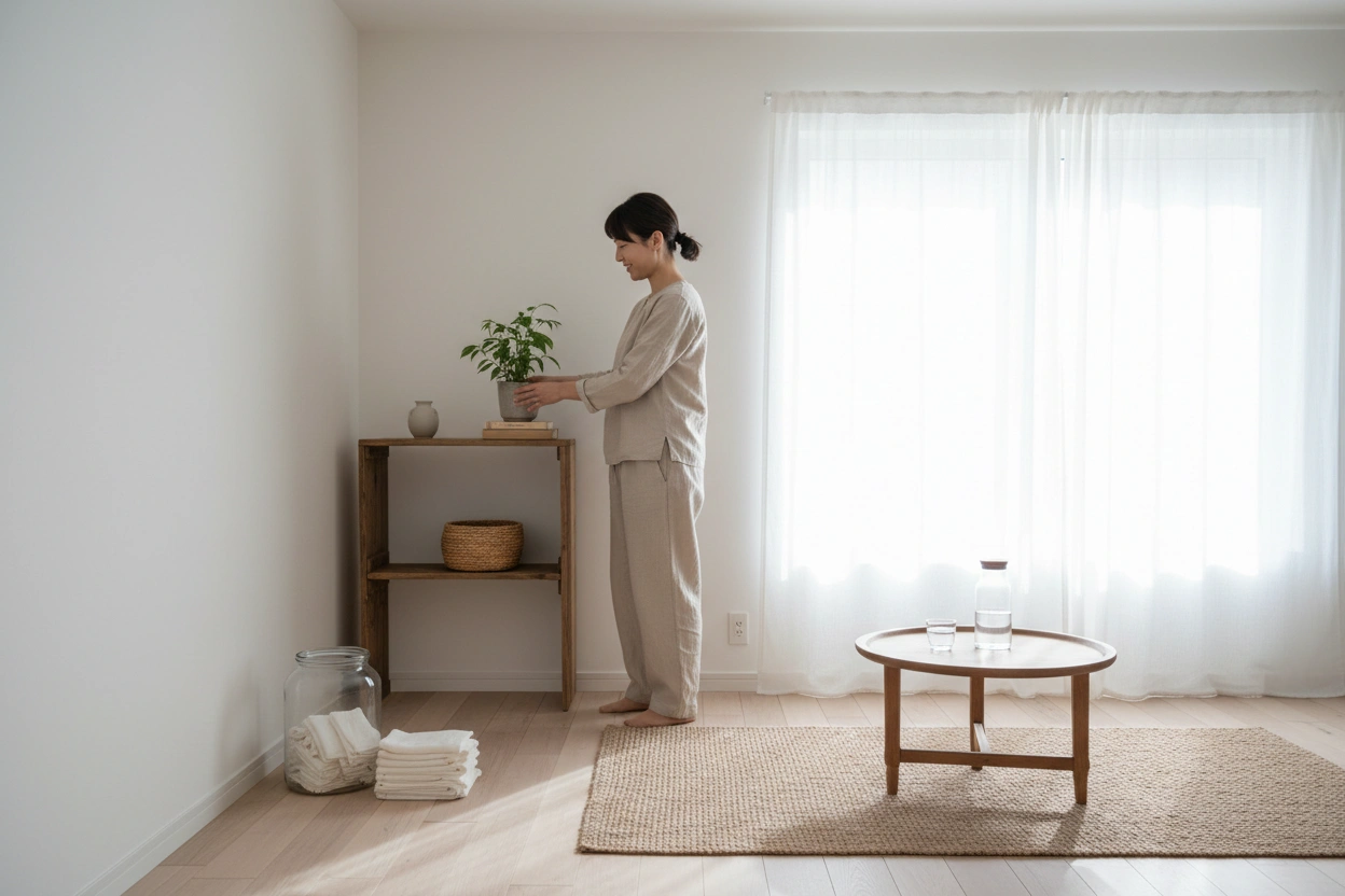 Professional image illustrating Top 10 Decluttering Tips for a Simpler Home