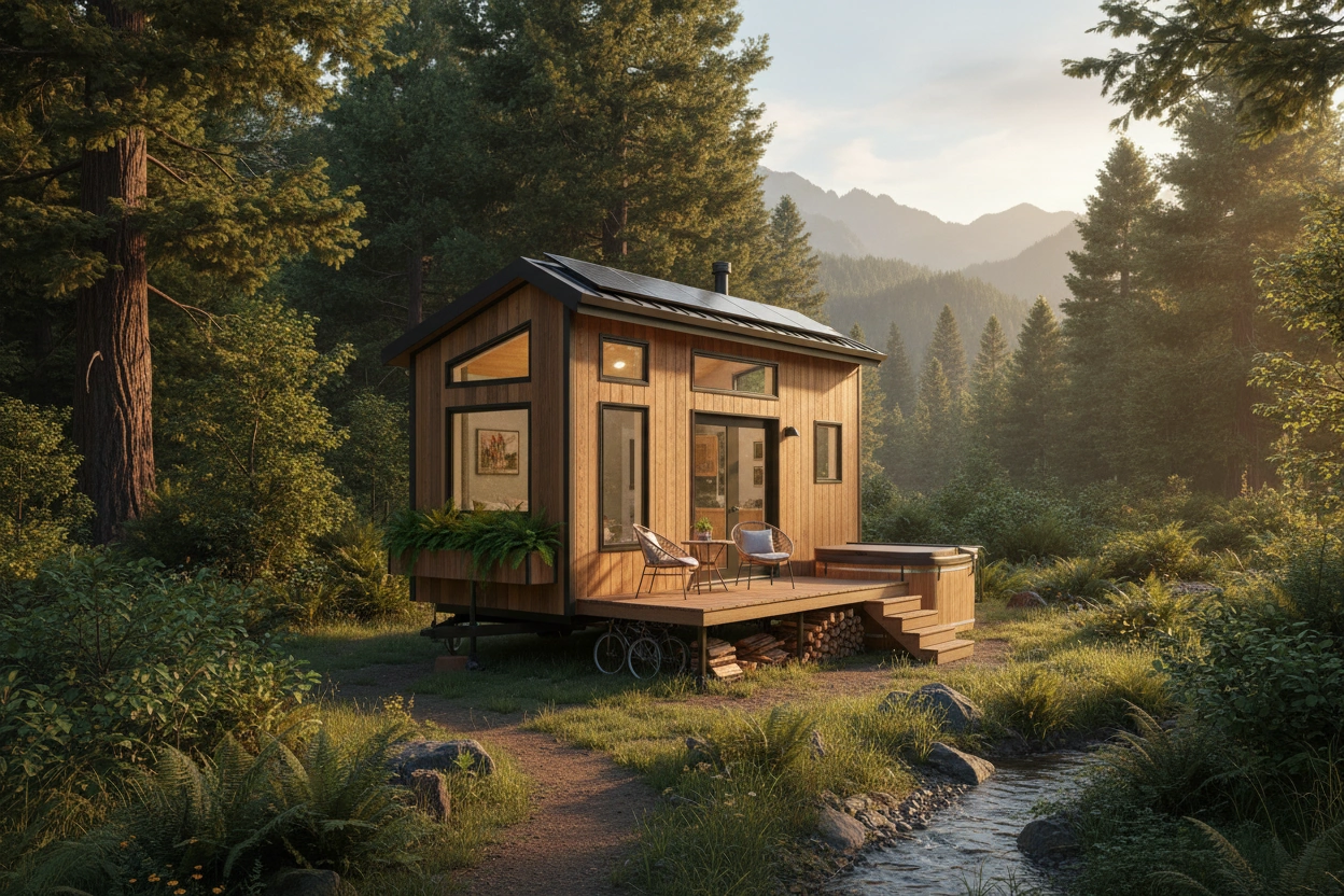 Professional image illustrating Understanding Tiny House Design Principles