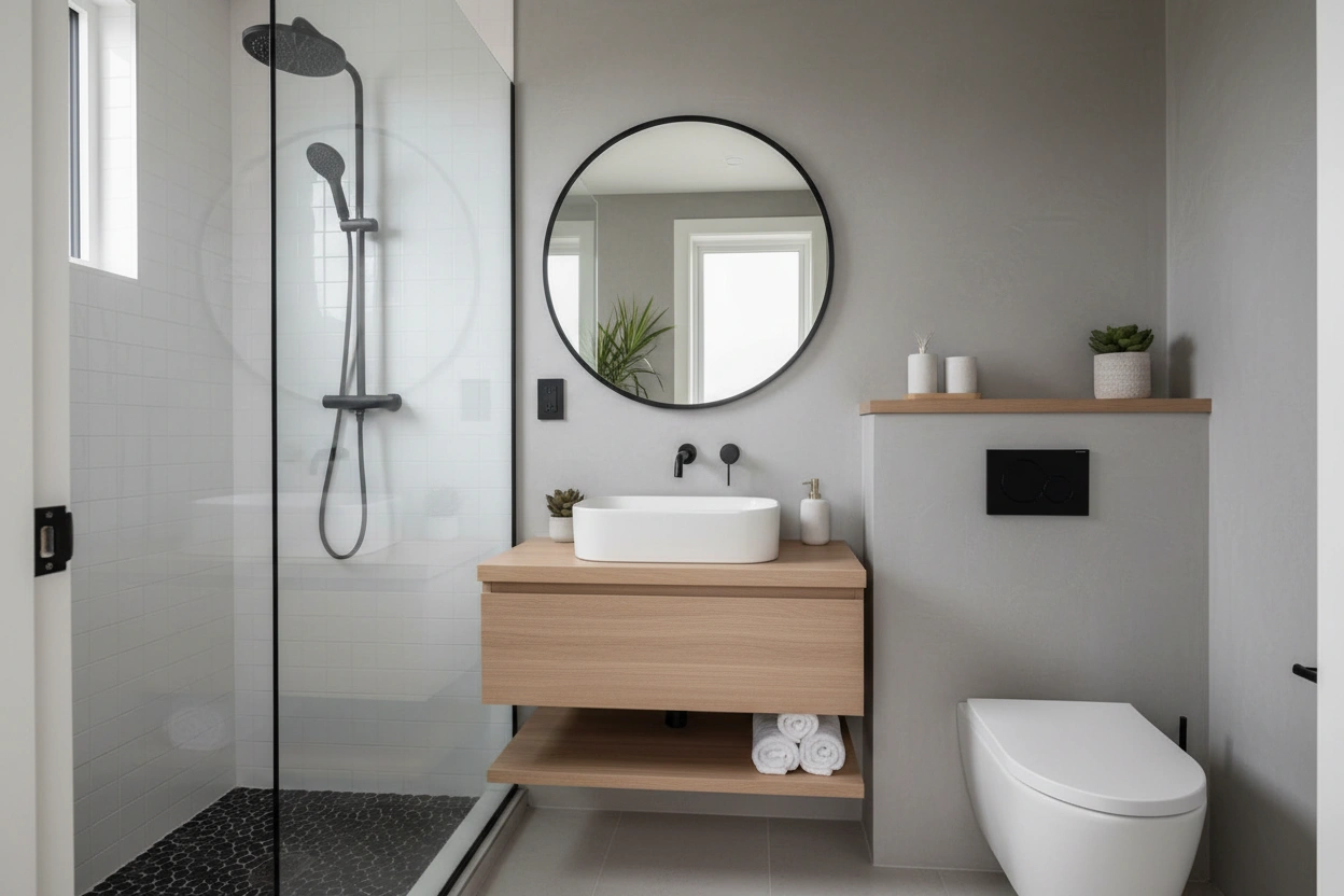 Stylish Minimalist Designs for Tiny House Bathrooms