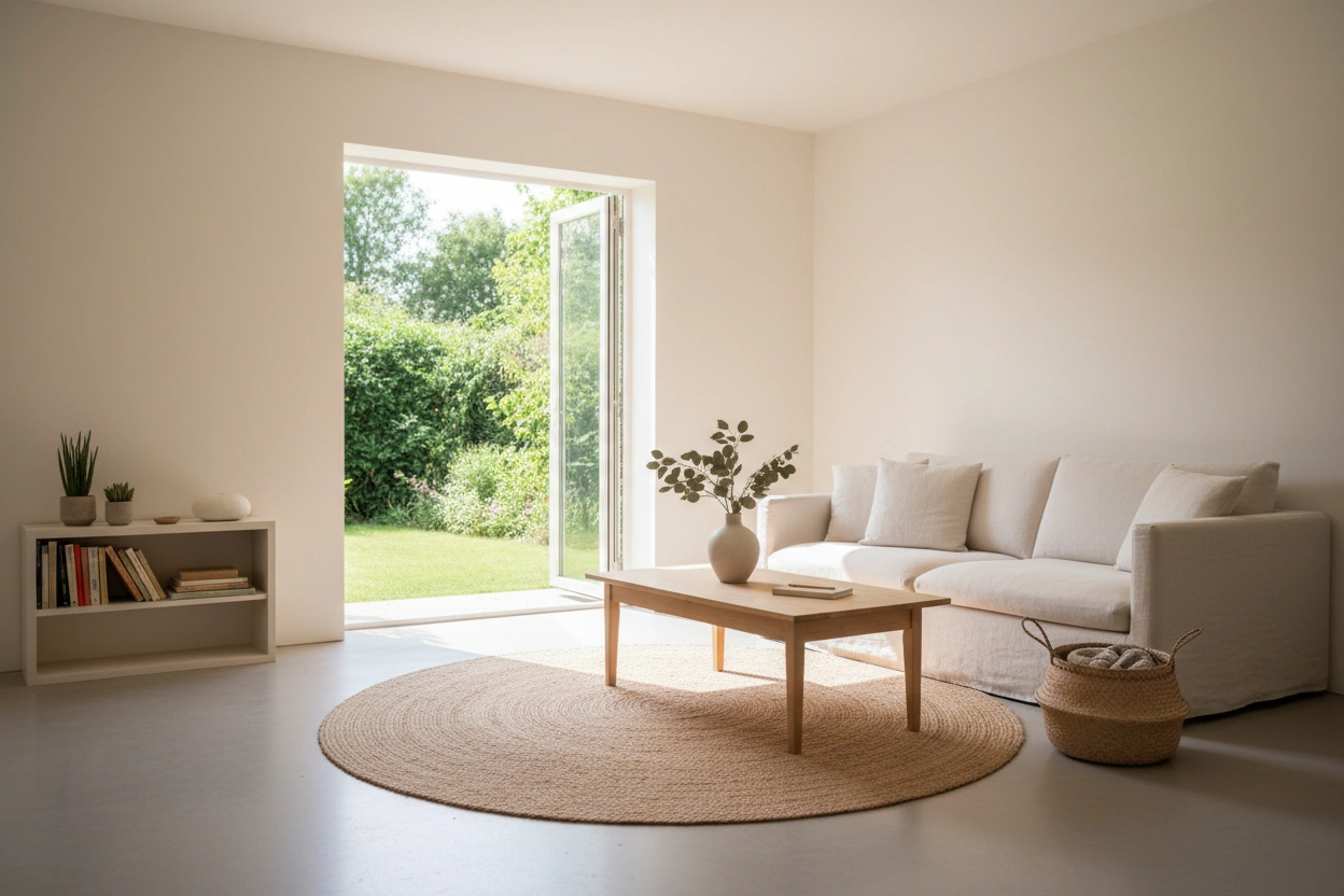 Professional image illustrating Top 10 Decluttering Tips for a Simpler Home