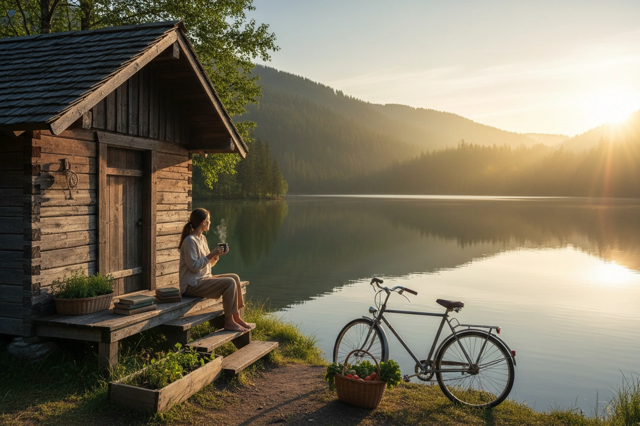 Professional image illustrating The Benefits of Simple Living