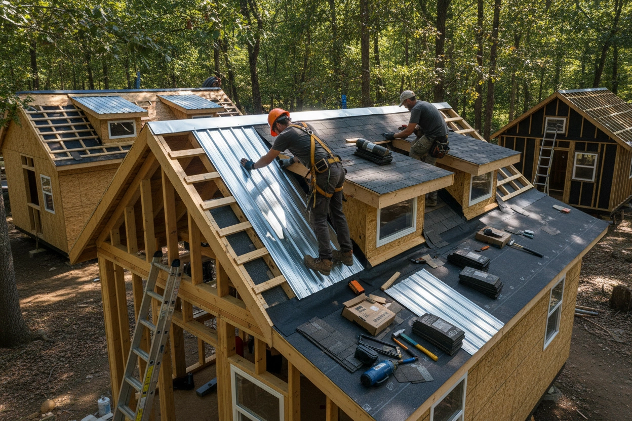 Professional image illustrating Understanding Tiny House Roofing Costs