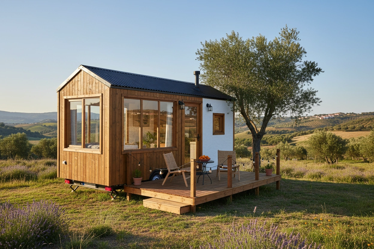 Professional image illustrating Understanding the Appeal of Tiny Houses in Spain