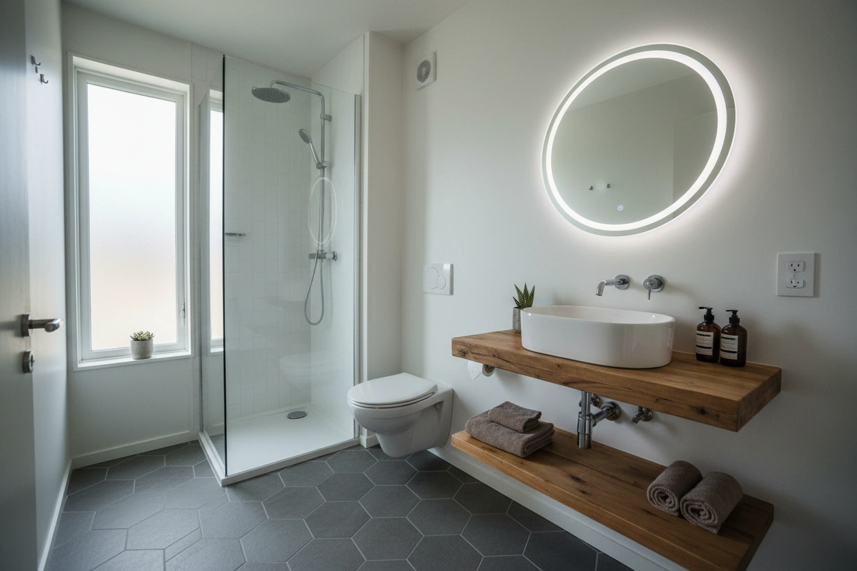 Professional image illustrating Additional Small Bathroom Ideas