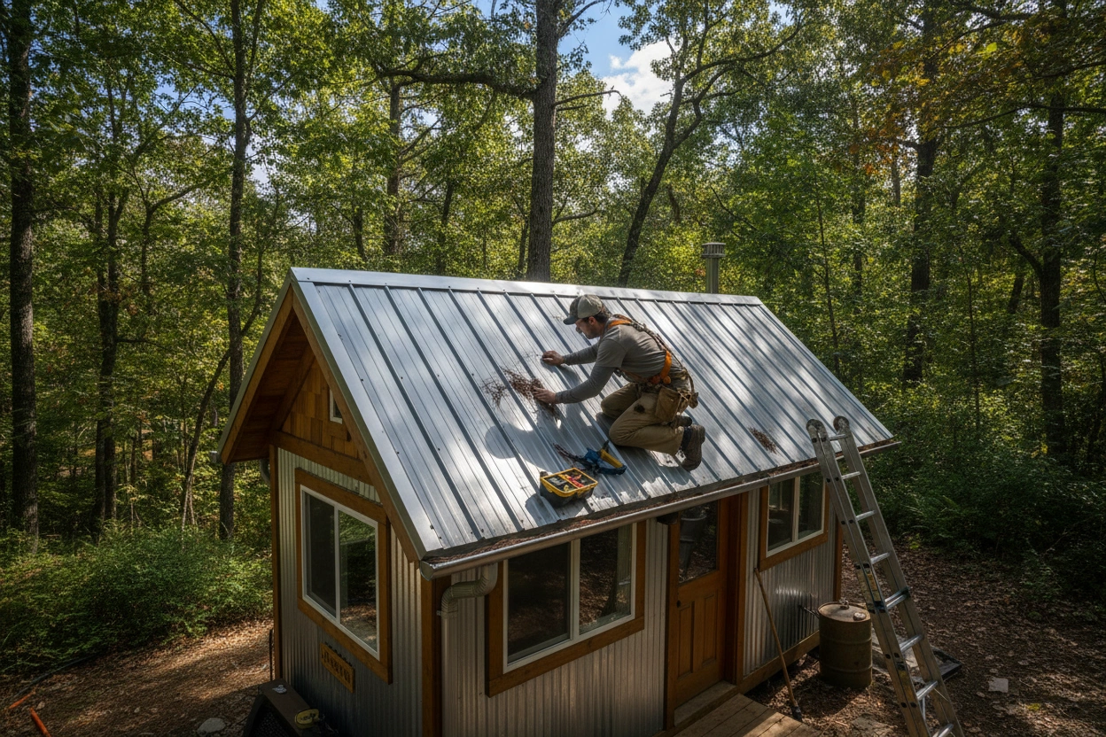 How to Maintain Your Tiny House Roofing for Longevity and Safety