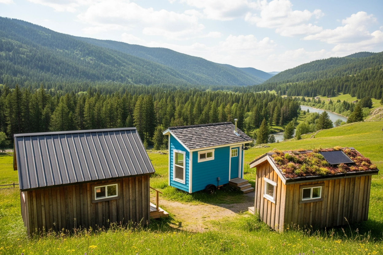 Professional image illustrating Top Roofing Materials for Tiny Houses: Pros and Cons