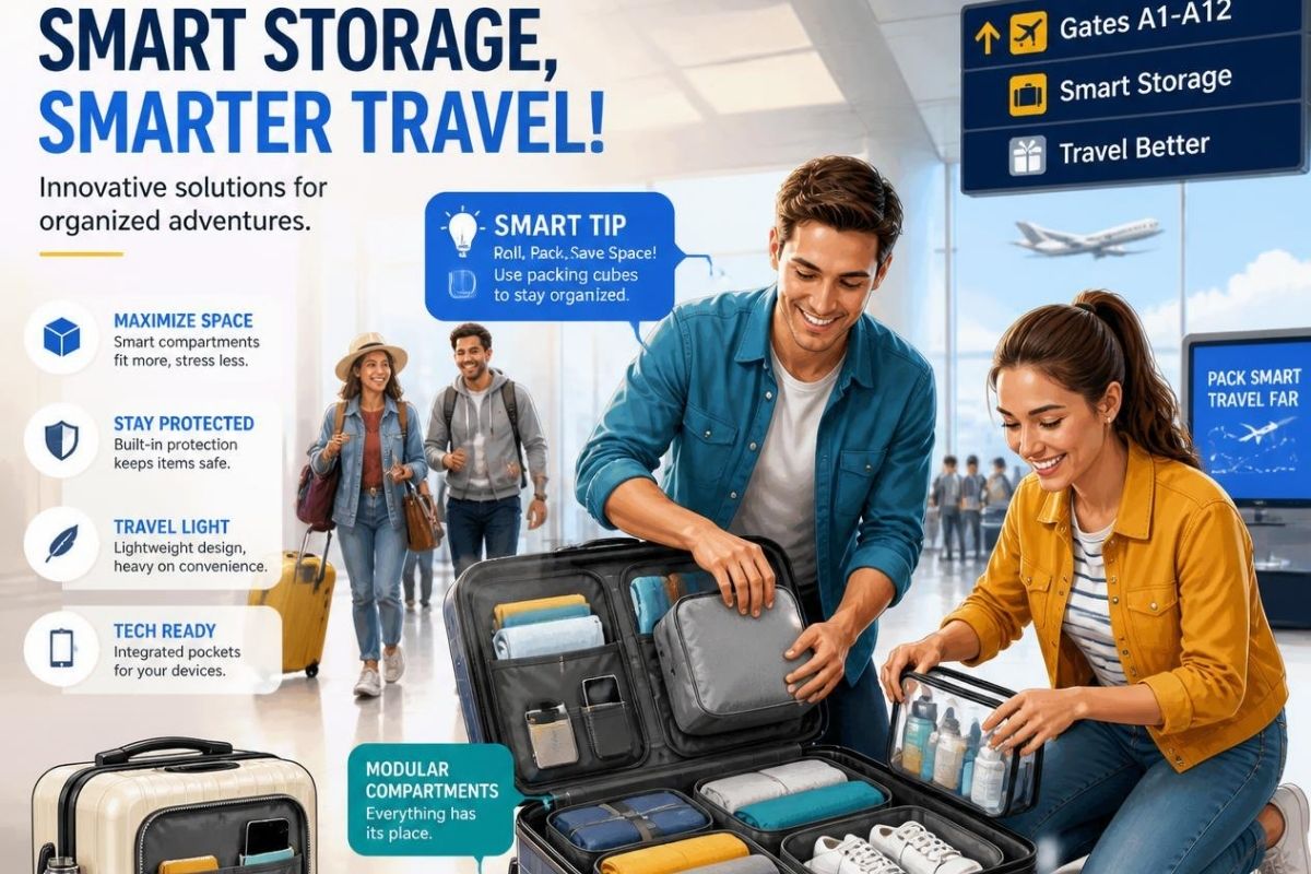 Smart Storage Solutions for People Who Travel Often