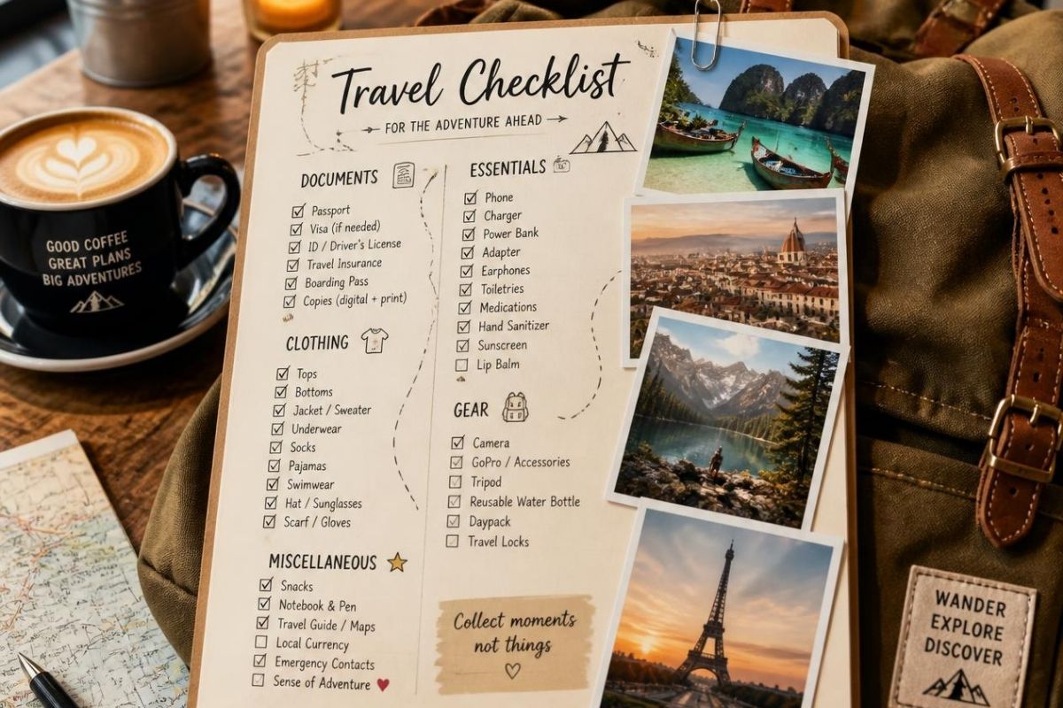 The Ultimate “Leaving Home Checklist” for Frequent Travelers
