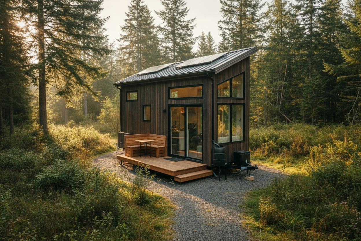 Professional image illustrating Practical Tips for Designing Your Tiny House