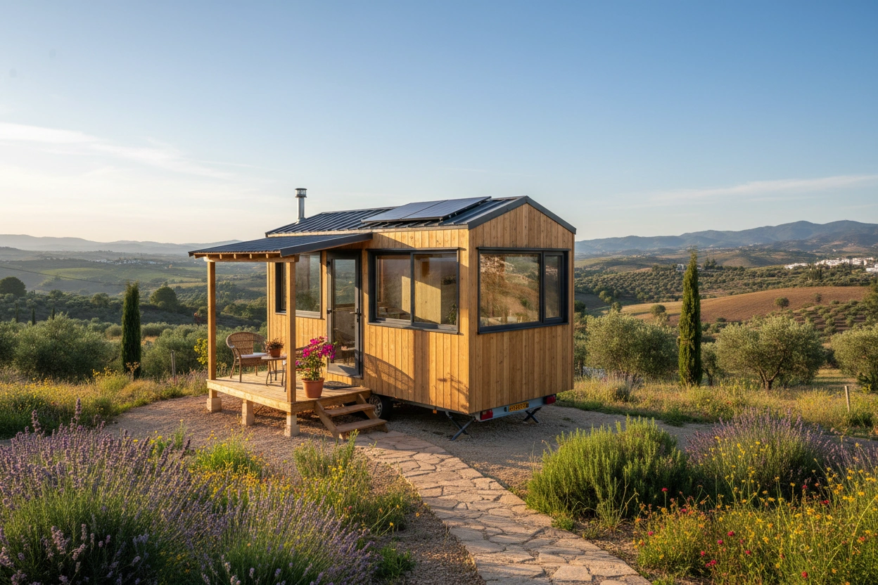 Professional image illustrating Designing Your Eco-Friendly Tiny House