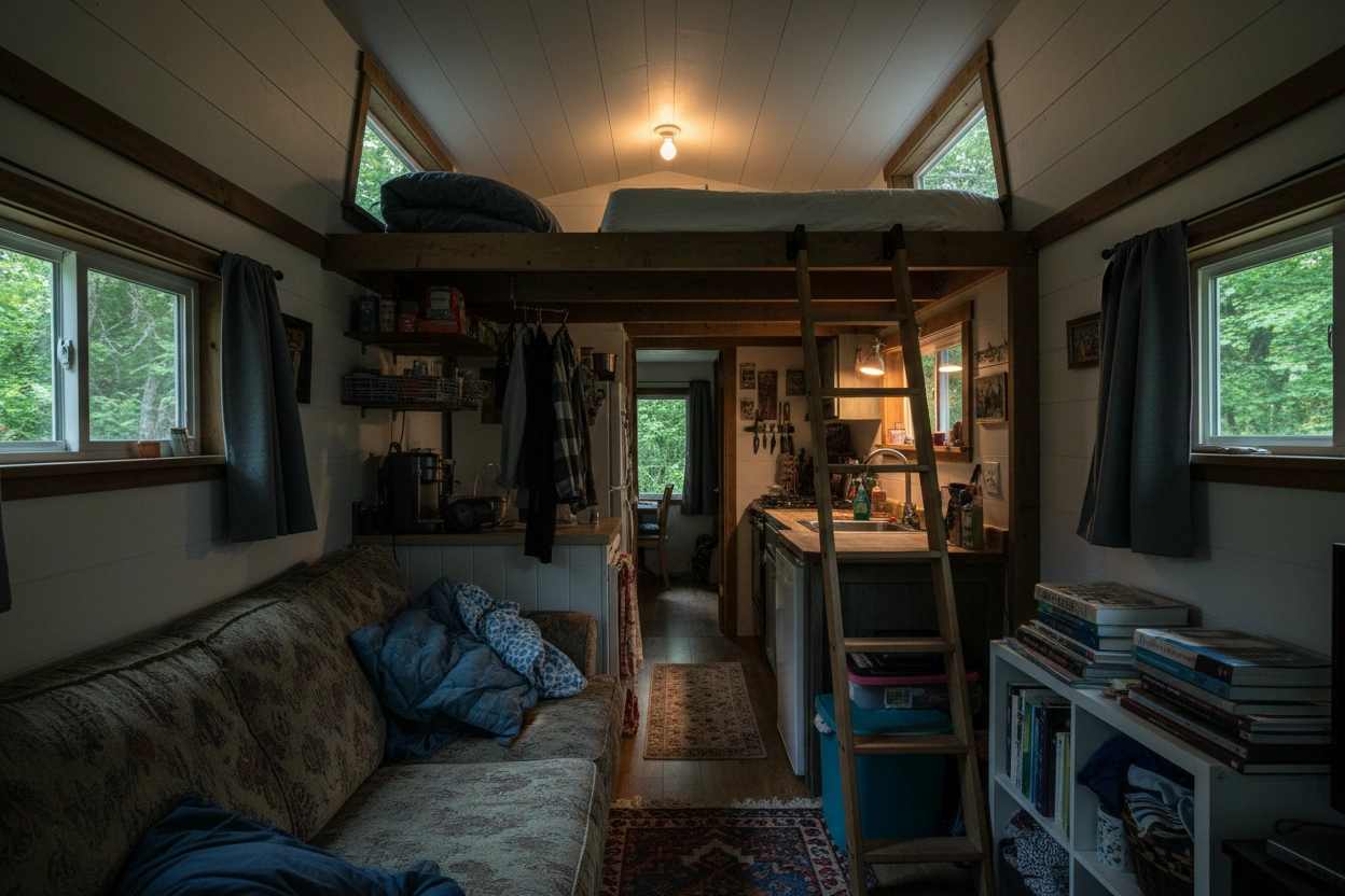 Professional image illustrating Common Mistakes in Tiny House Design and How to Avoid Them