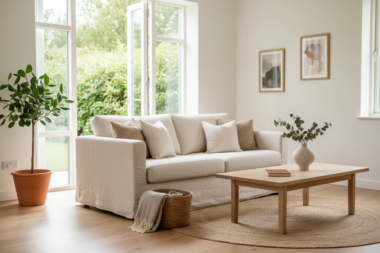Professional image illustrating Top 10 Decluttering Tips for a Simpler Home