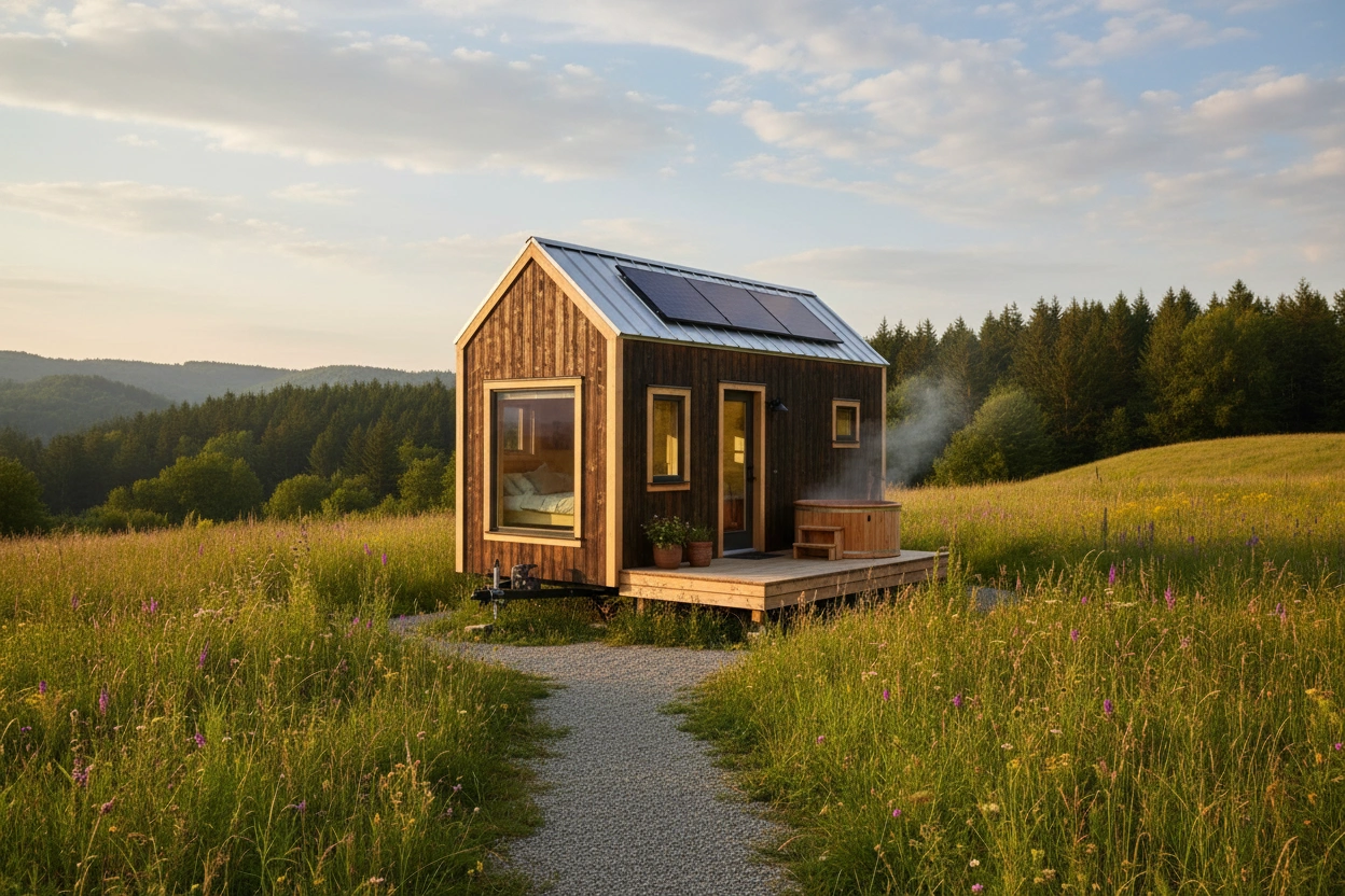 Professional image illustrating Key Features of Effective Tiny House Design
