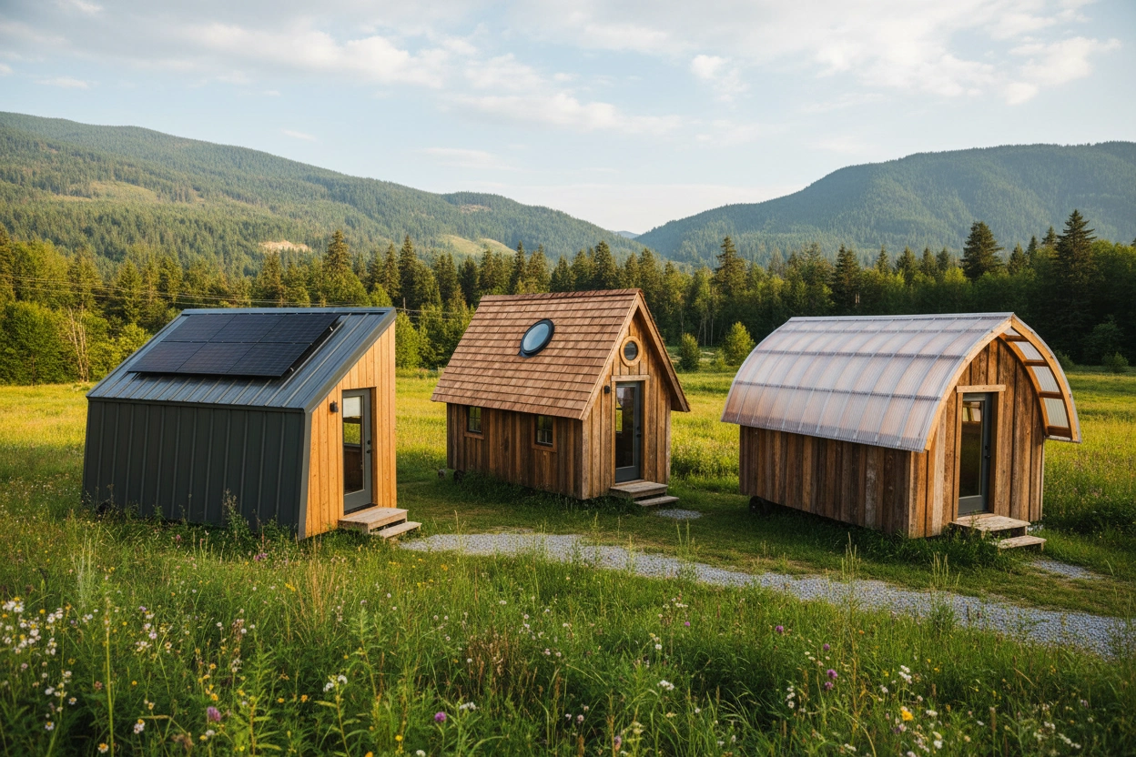 Professional image illustrating Understanding Tiny House Roofing Styles