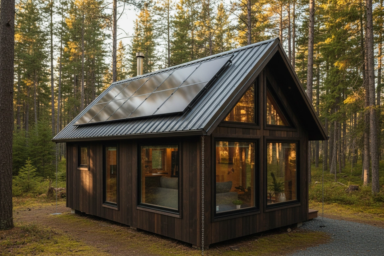 Professional image illustrating 1. Metal Roofing