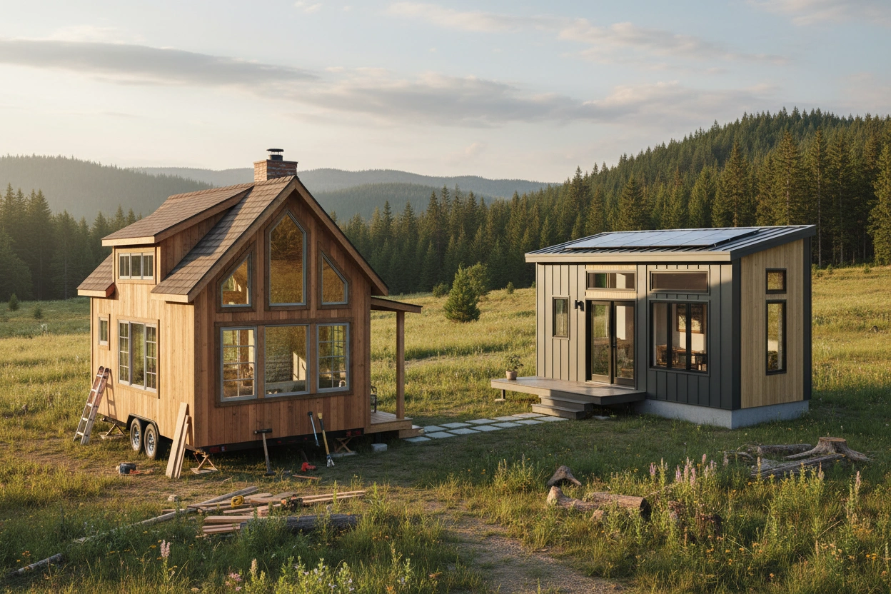 Modular vs Traditional Tiny House Design: Key Insights