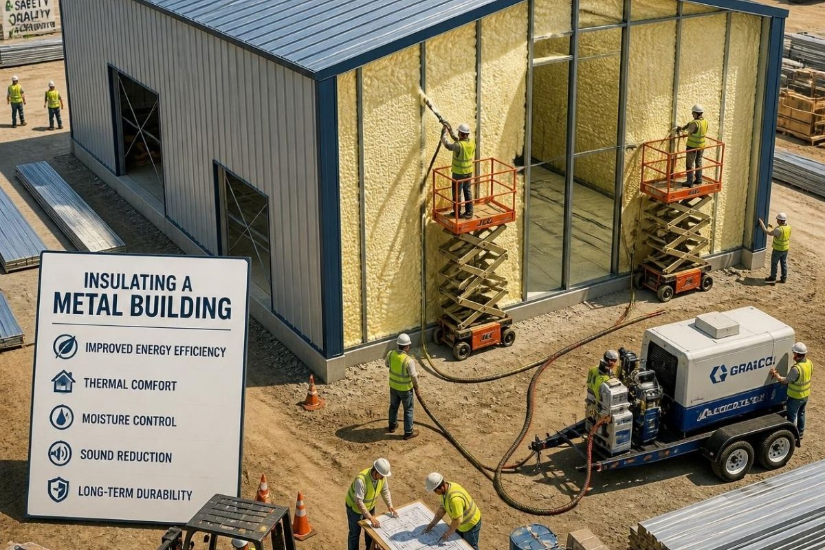 The Practical Side of Insulating a Metal Building