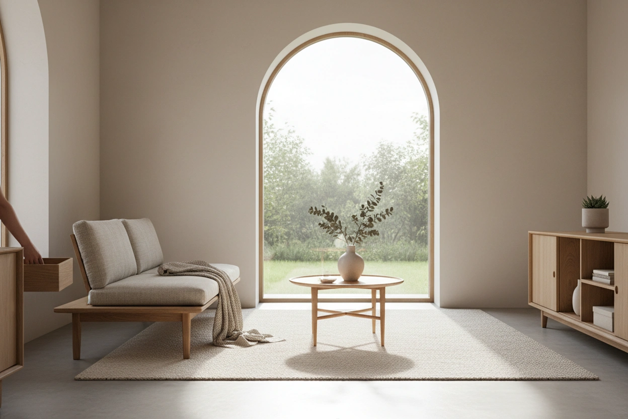 Professional image illustrating Top 10 Decluttering Tips for a Simpler Home