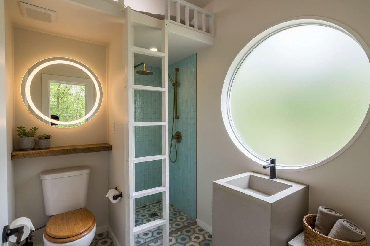 Affordable Upgrades to Transform Your Tiny House Bathroom