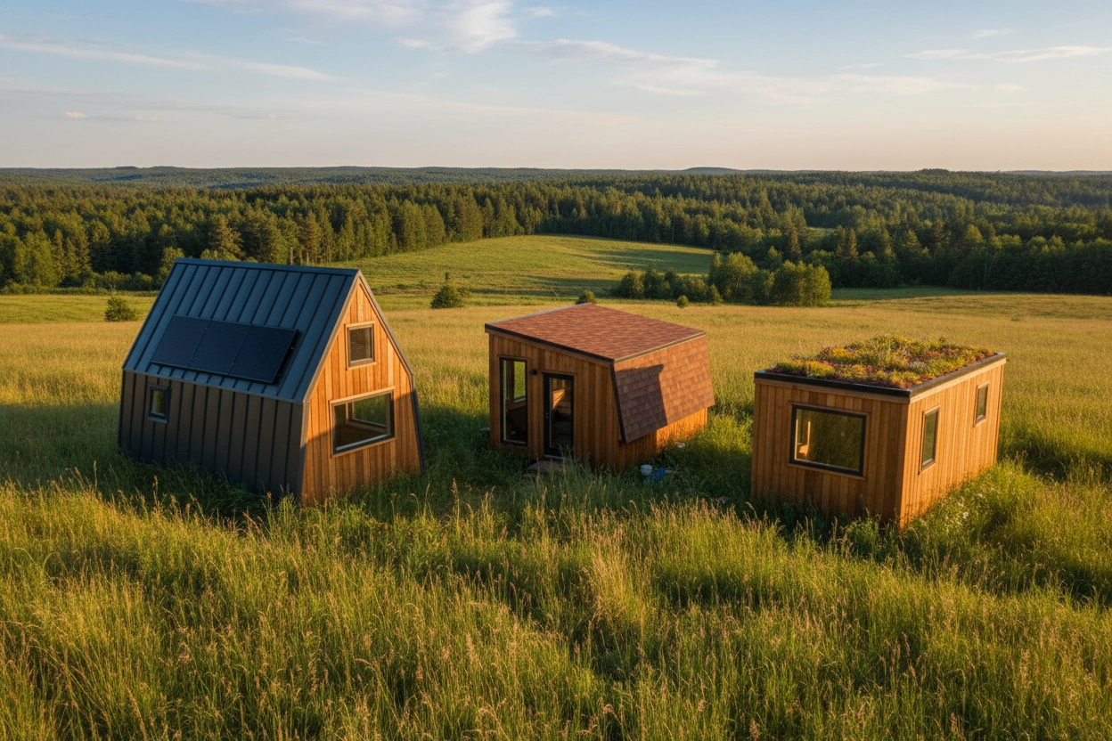 Professional image illustrating Understanding Tiny House Roofing Options