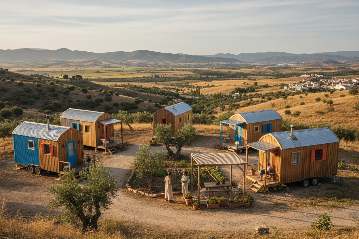 Professional image illustrating Choosing the Right Tiny House Community