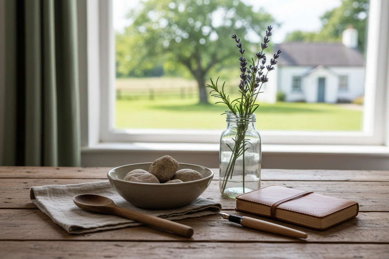 Professional image illustrating Understanding Simple Living and Mindful Consumption