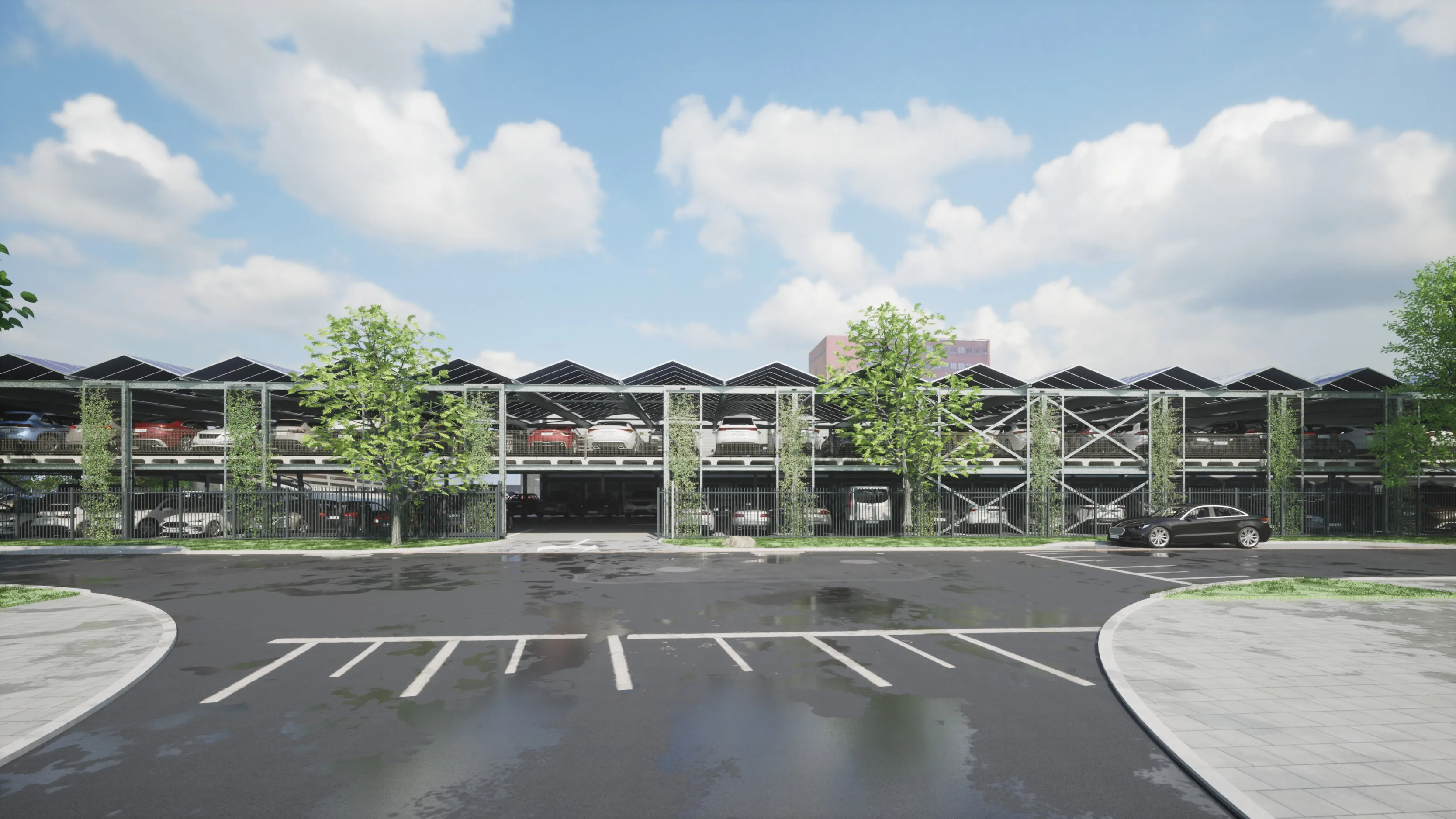 Start bouw parkeerdek Chromiumweg Amersfoort