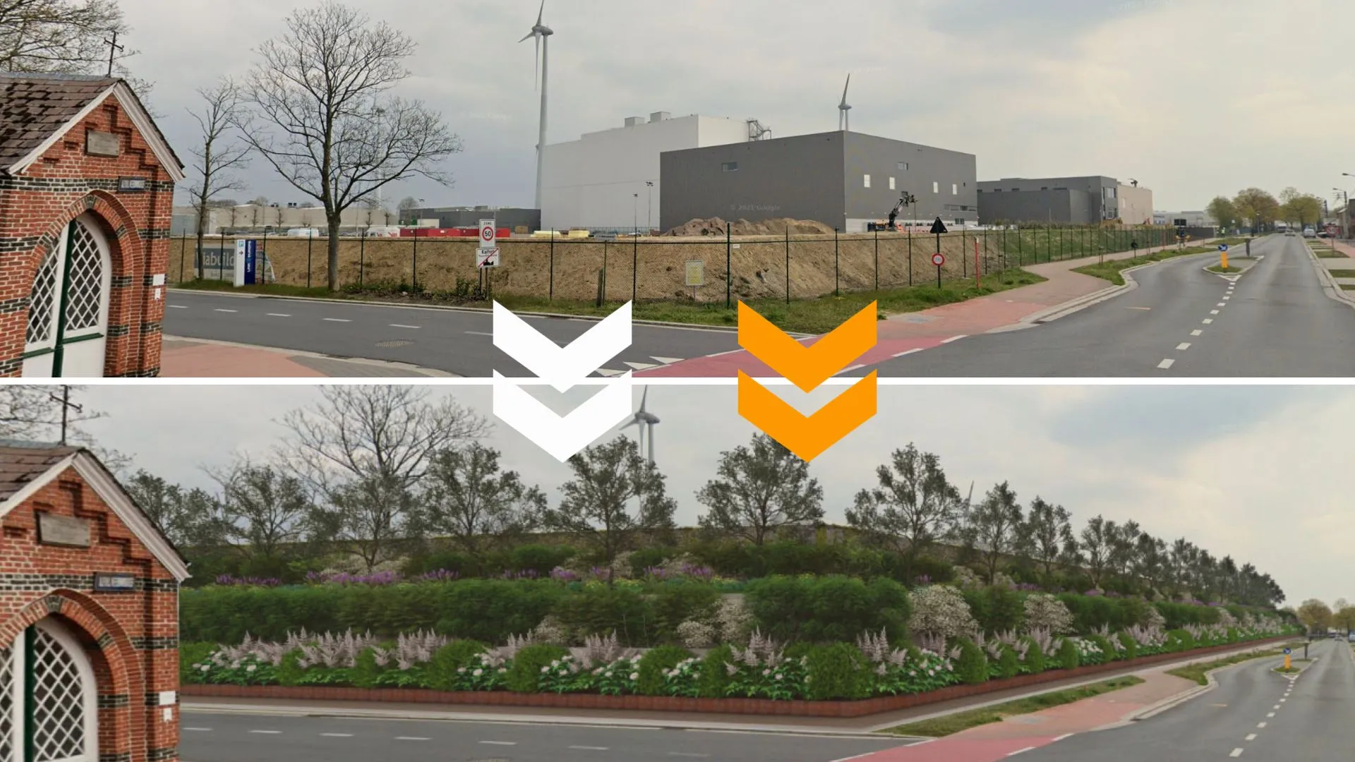 Greenwall zorgt voor natuurinclusieve omgeving parkeergarage België