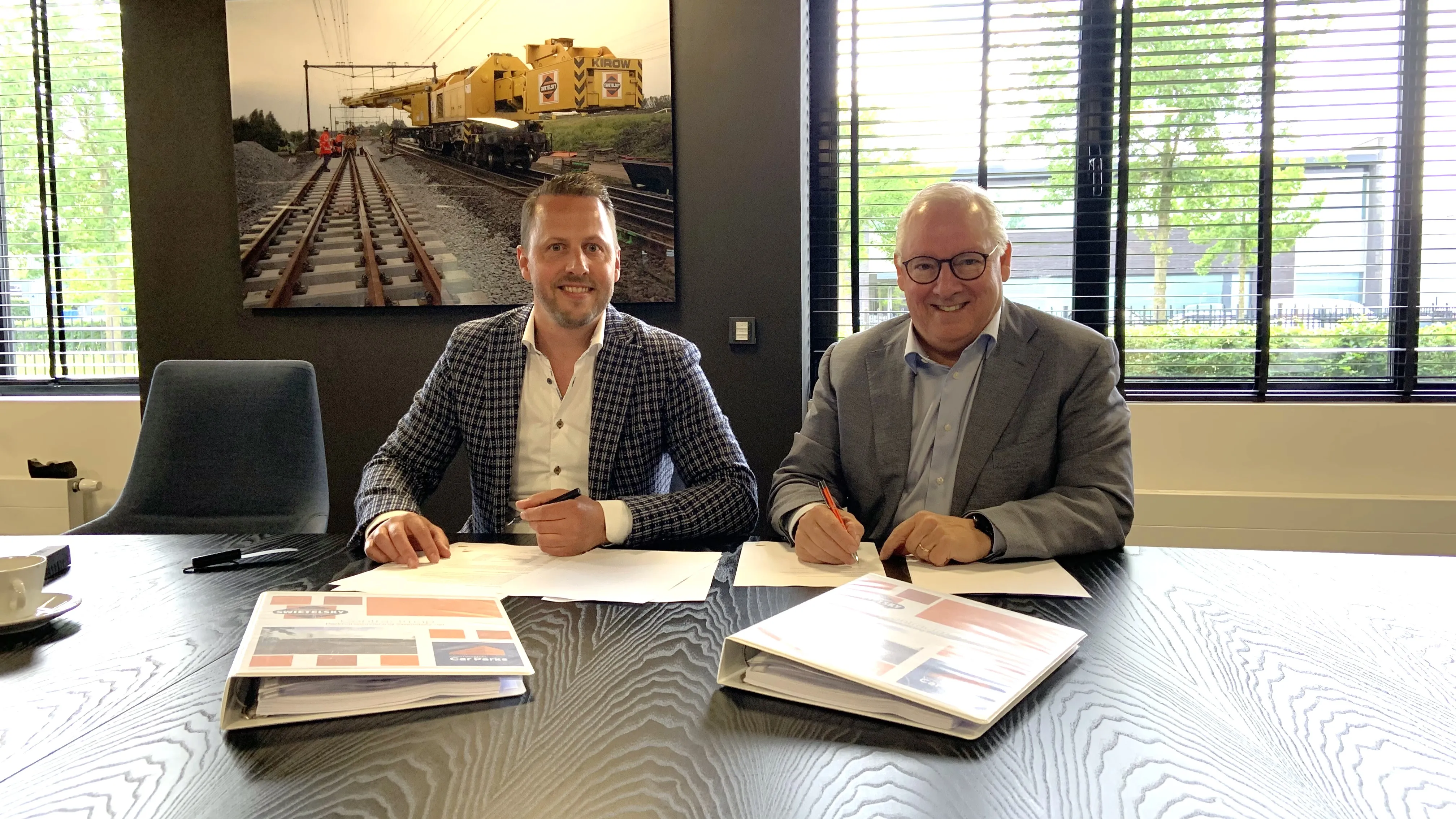 Continental Car Parks realiseert parkeervoorziening voor Swietelsky-rail in Oisterwijk