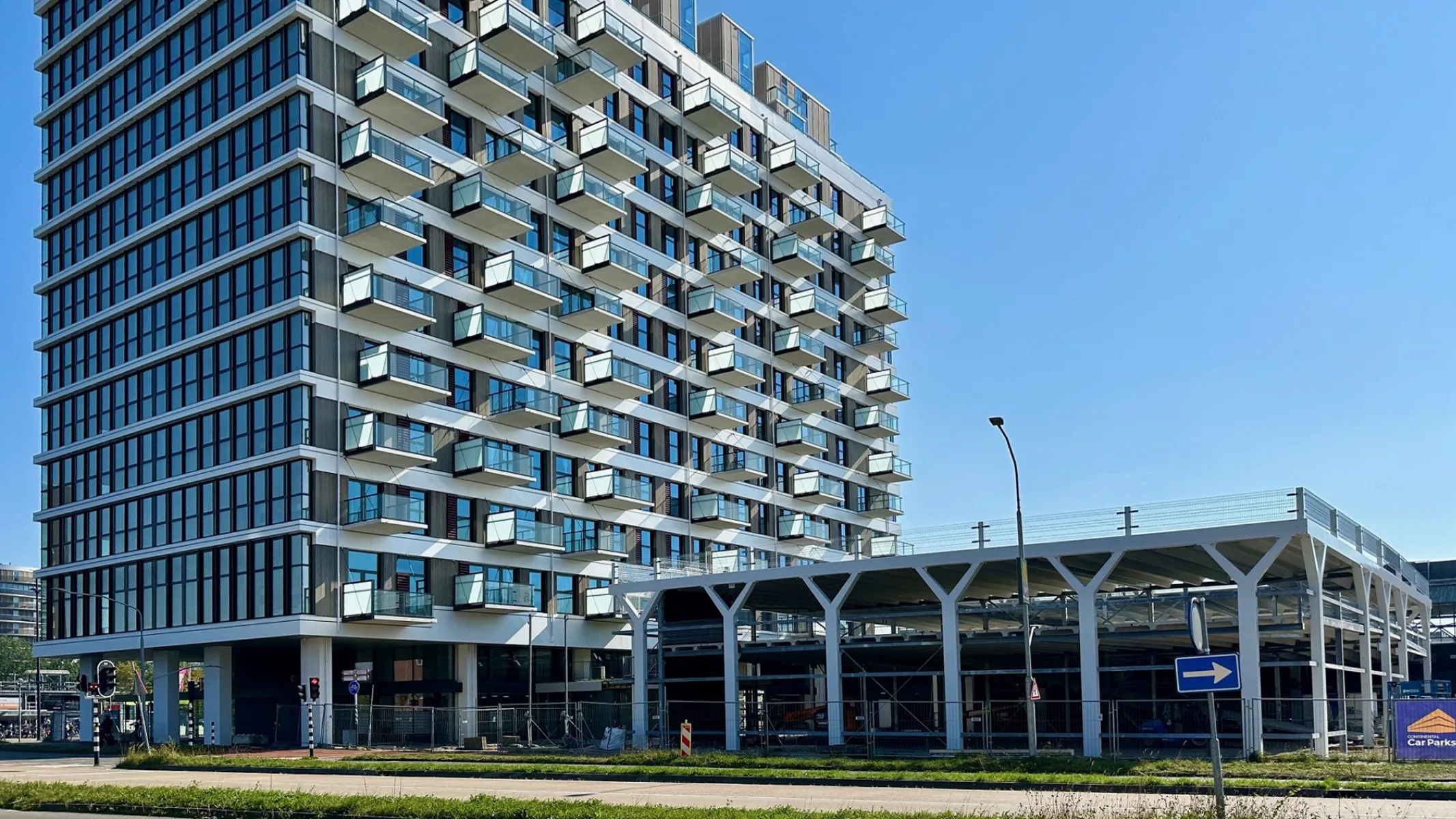 Parkeergarage Ceylonpoort Haarlem: circulair en flexibel