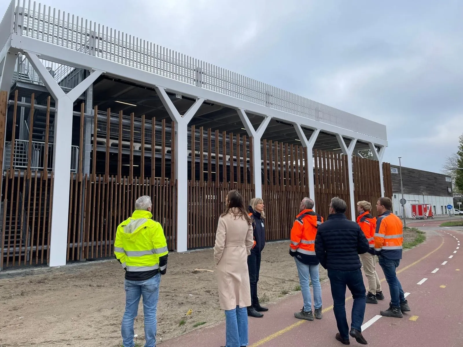 Oplevering parkeervoorziening Ceylonpoort in Haarlem