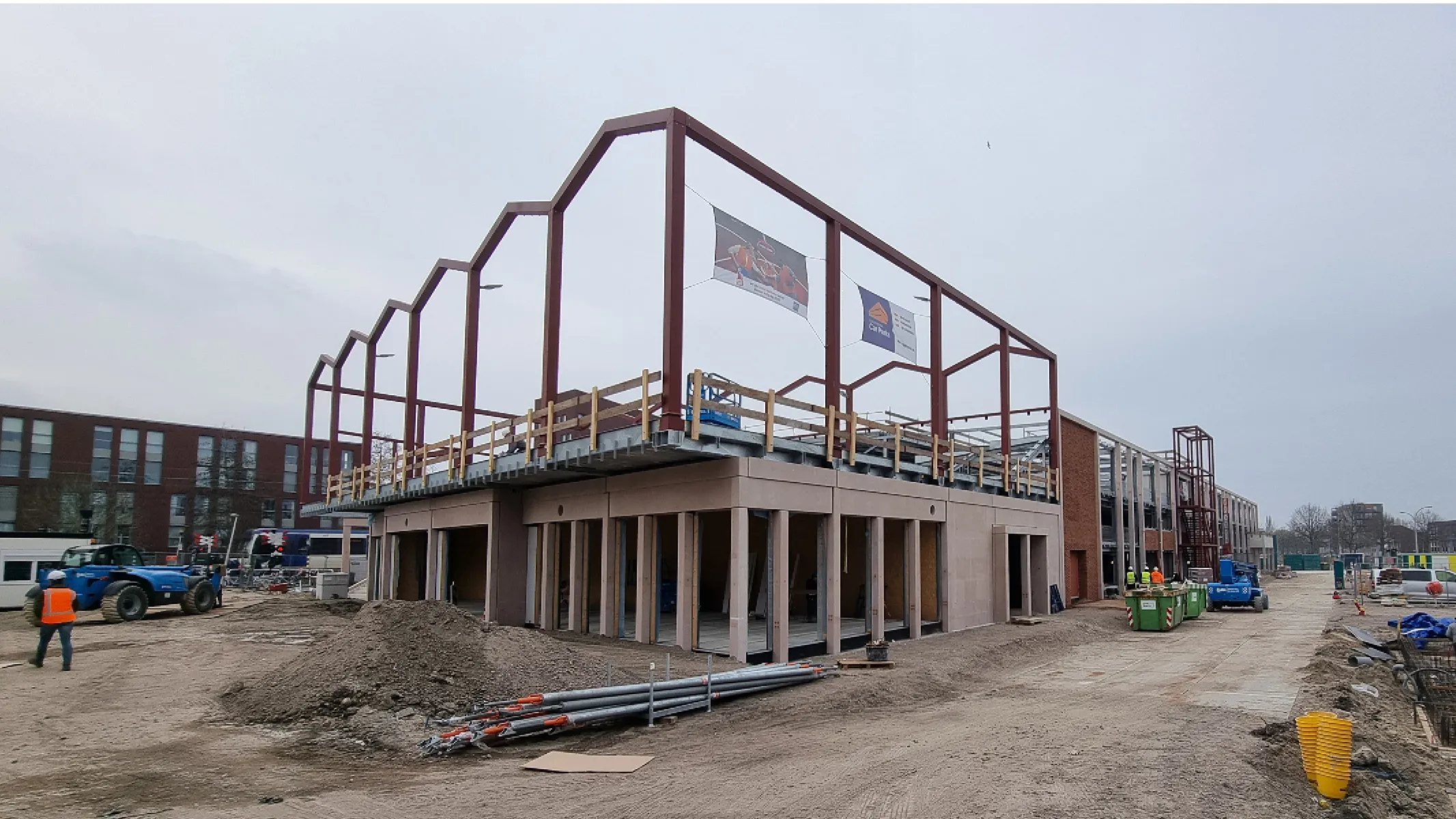 Bouw SmartDock WijCK in volle gang