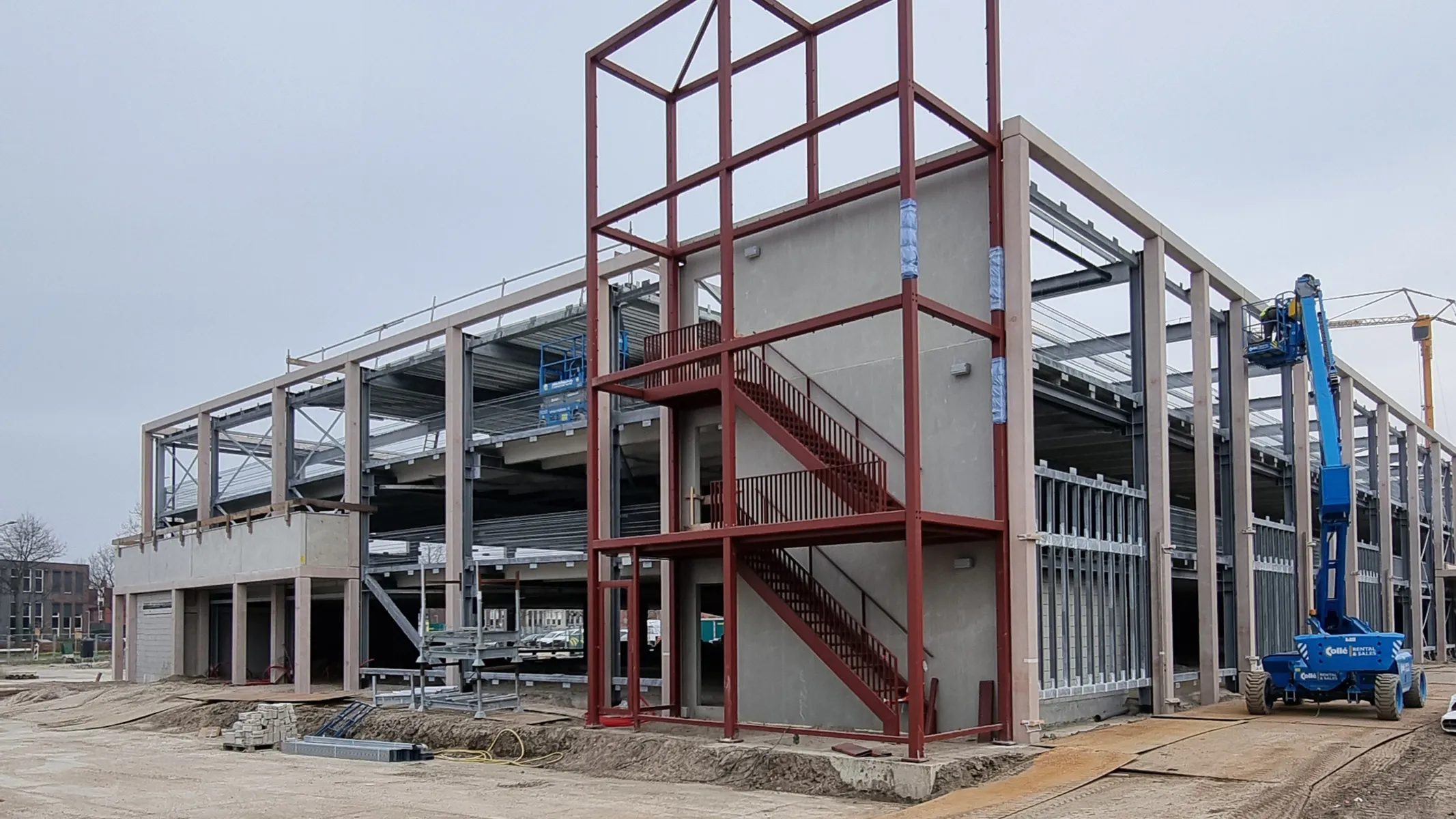 Bouw SmartDock WijCK in volle gang